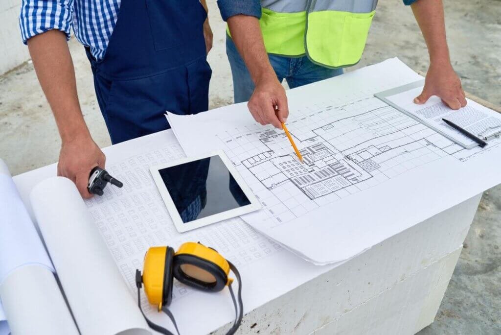 Comprehensive architectural and structural drawings for construction projects