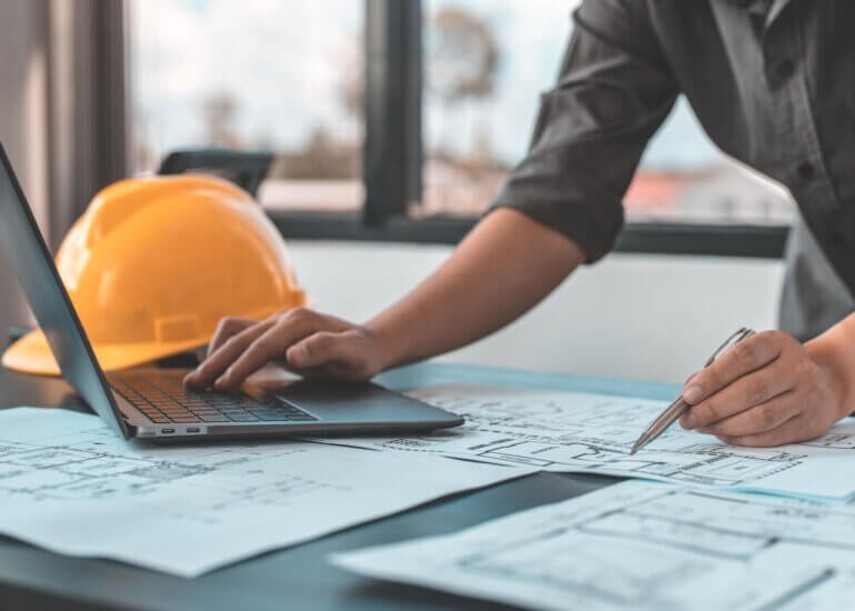 Structural engineering drawings and reinforcement details