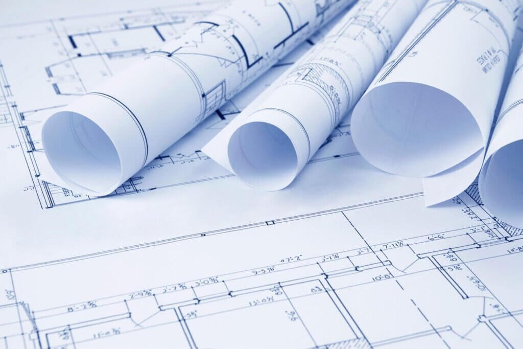 Comprehensive architectural and structural drawings for construction projects